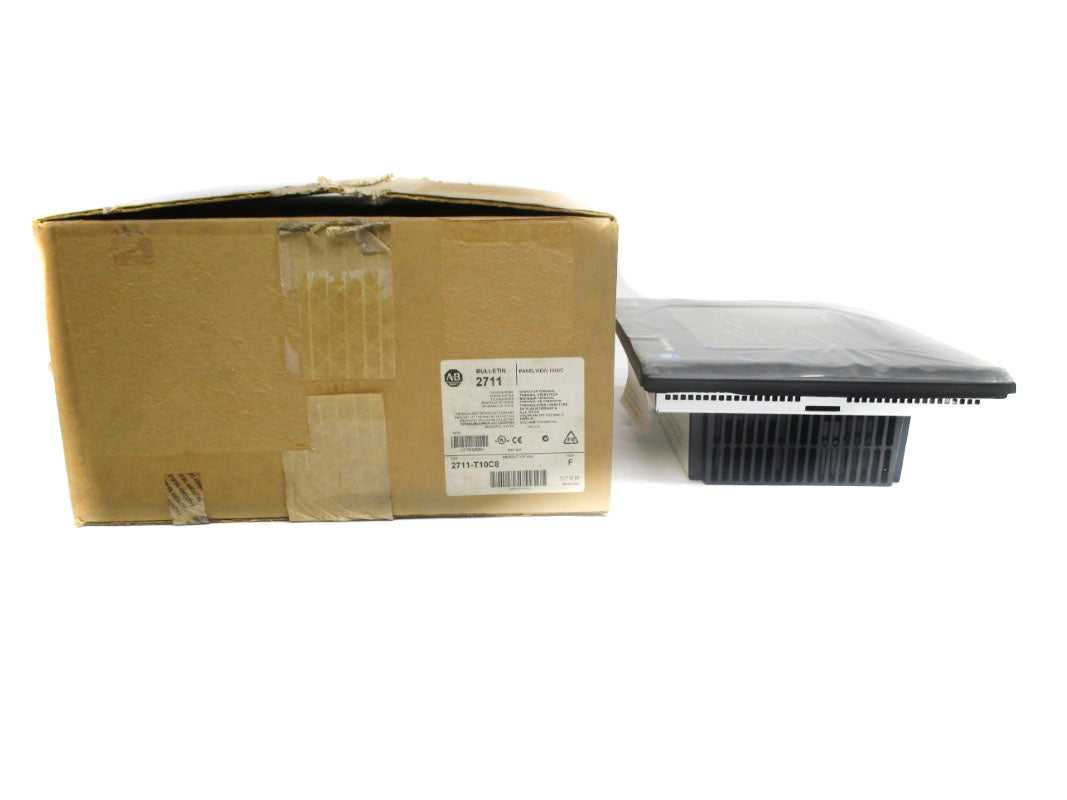 ALLEN BRADLEY 2711-T10C8 SER. F F/W 4.46 100-240V .4-.25A F/W 4.46 NSMP