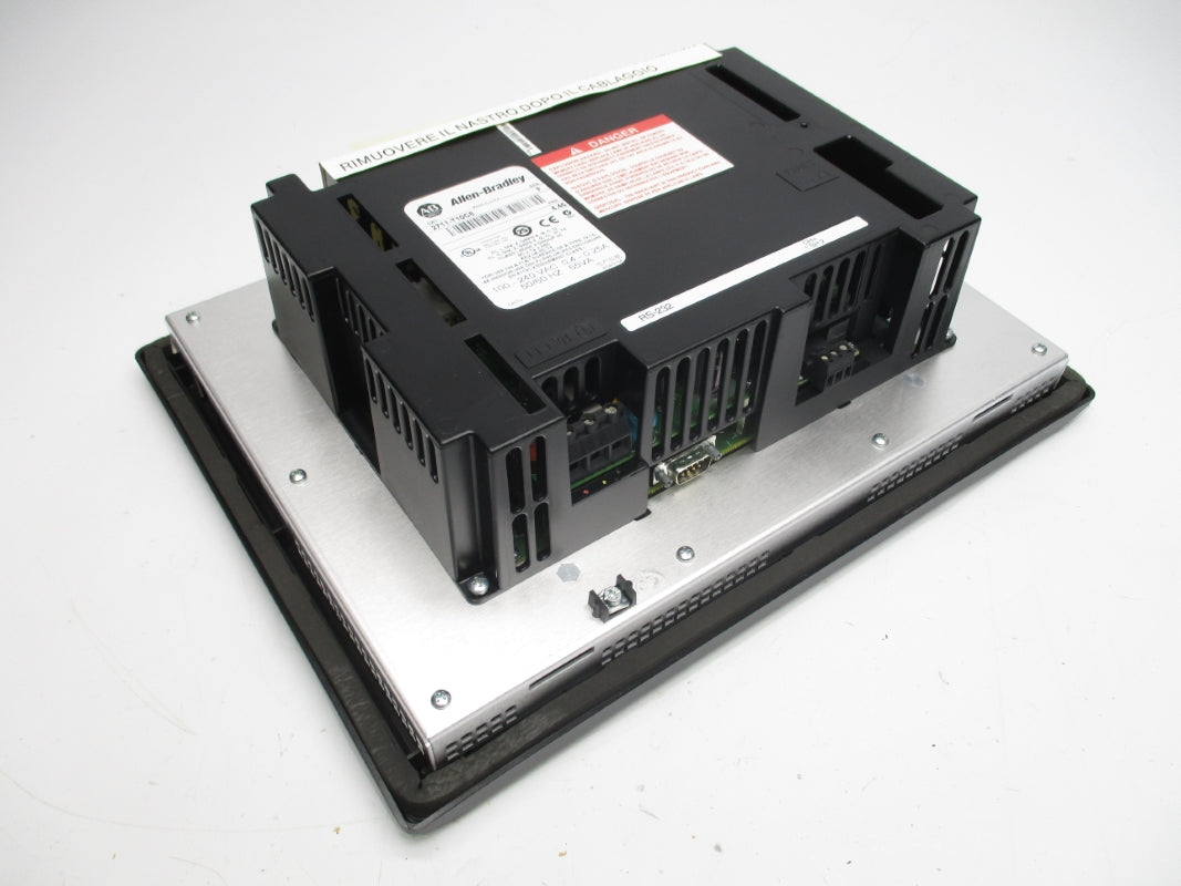 ALLEN BRADLEY 2711-T10C8 SER. F F/W 4.46 100-240V .4-.25A F/W 4.46 NSMP