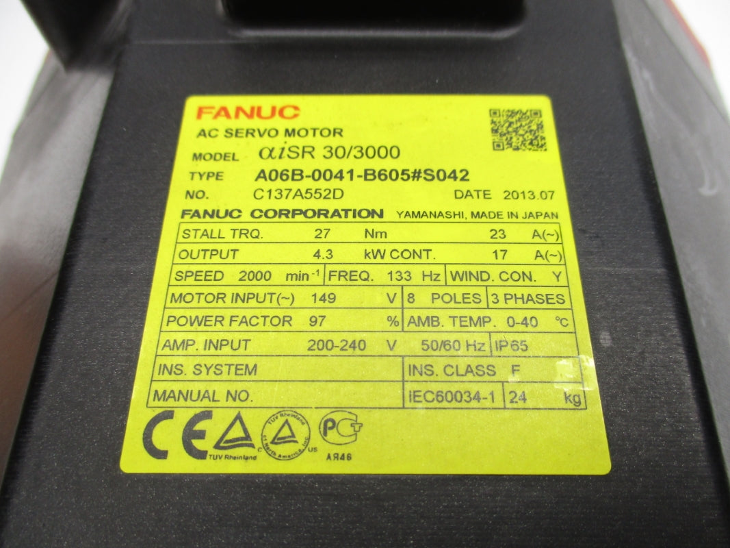 FANUC A06B-0041-B605#S042 200-240V NSNP