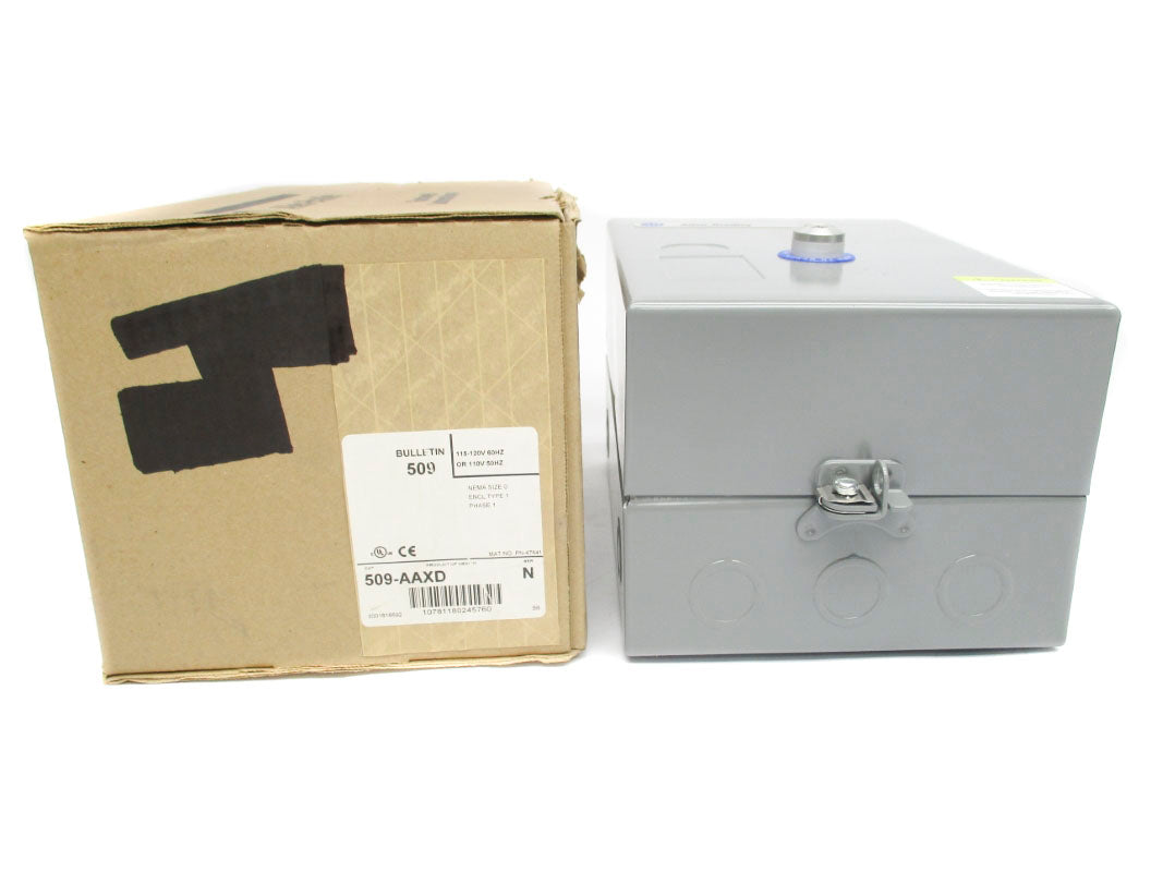 ALLEN BRADLEY 509-AAXD SER. N 110-120V (BR/WH) NSMP