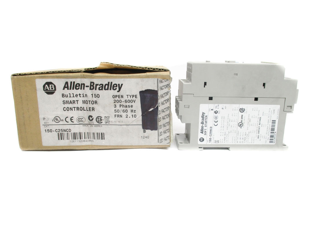 ALLEN BRADLEY 150-C25NCD SER. B 200-600V 43.0A F/W 2.10 NSMP