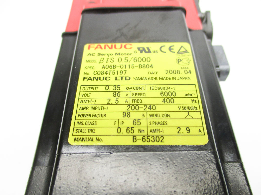 FANUC A06B-0115-B804 200-240V 2.9A NSMP