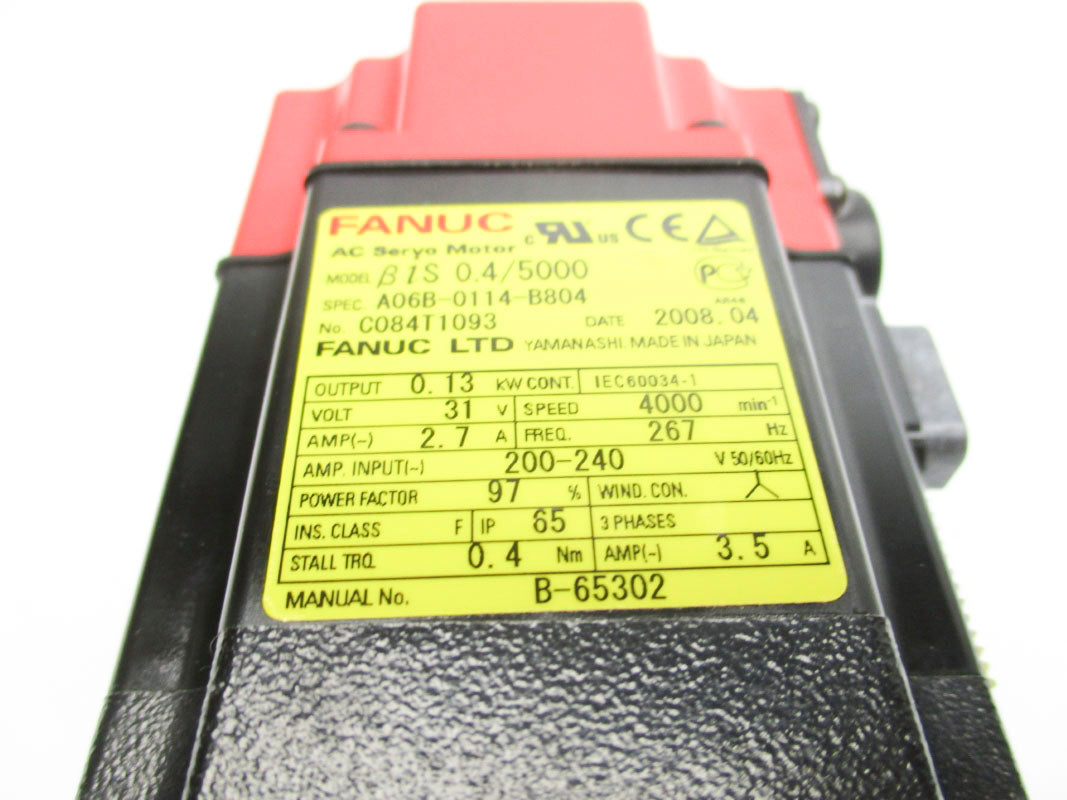 FANUC A06B-0114-B804 200-240V 3.5A NSMP