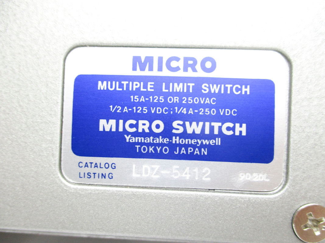 MICRO SWITCH LDZ-5412 250VAC 15A NSNP