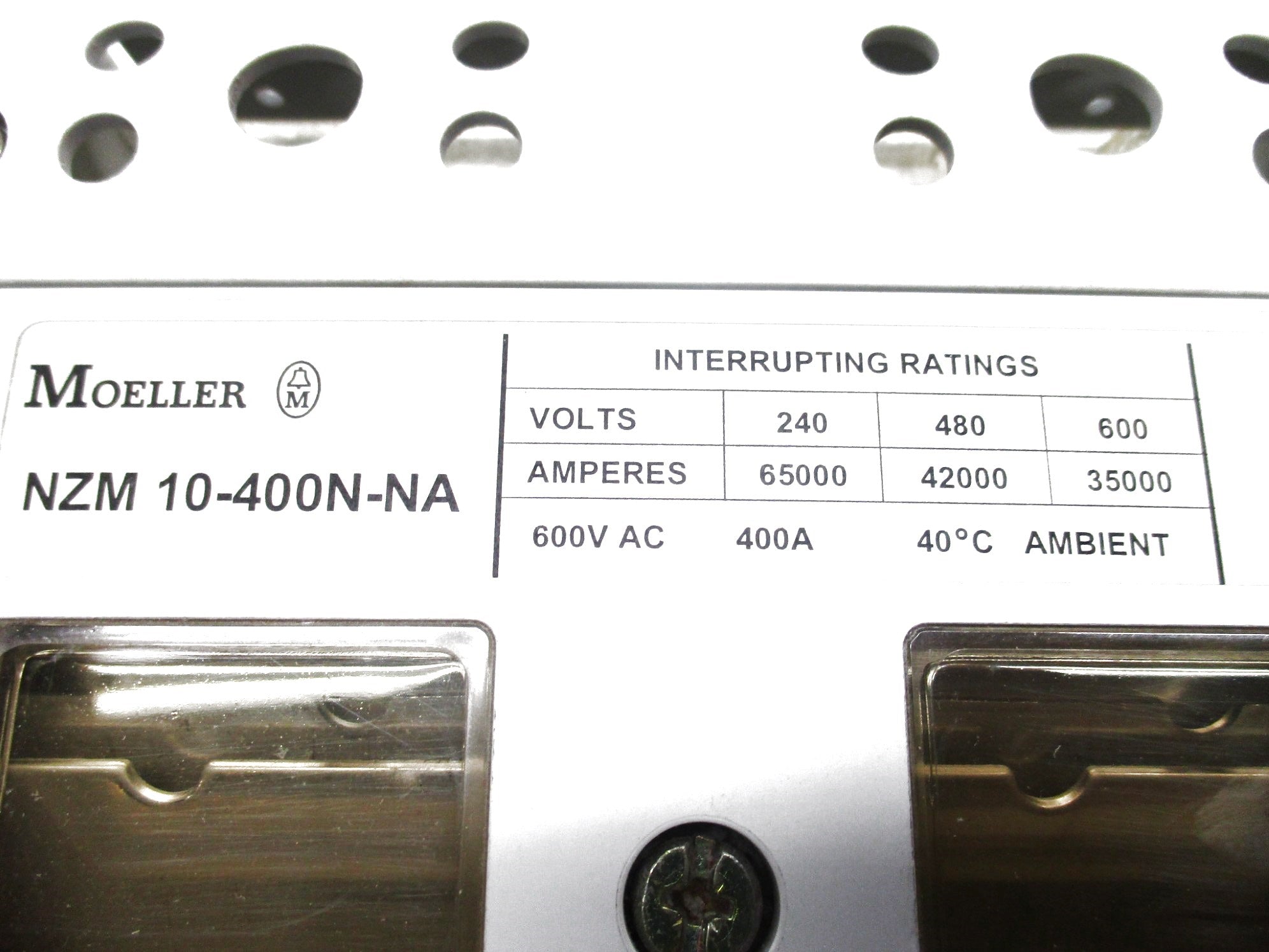 KONKLER MOELLER NZM10-400N-NA NSMP