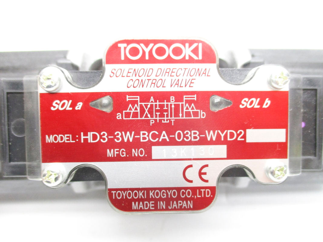 TOYOOKI HD3-3W-BCA-03B-WYD2 24VDC NSNP