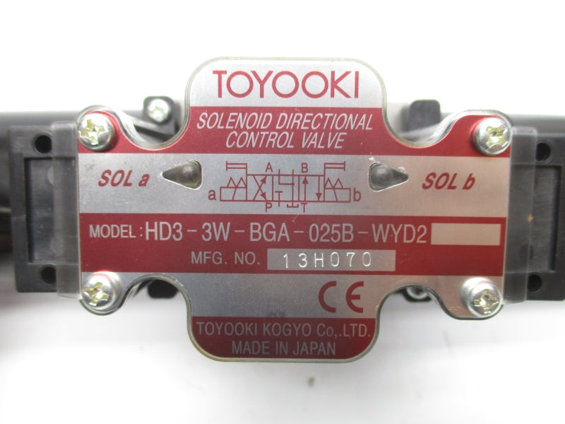 TOYOOKI HD3-3W-BGA-025B-WYD2 24VDC NSNP
