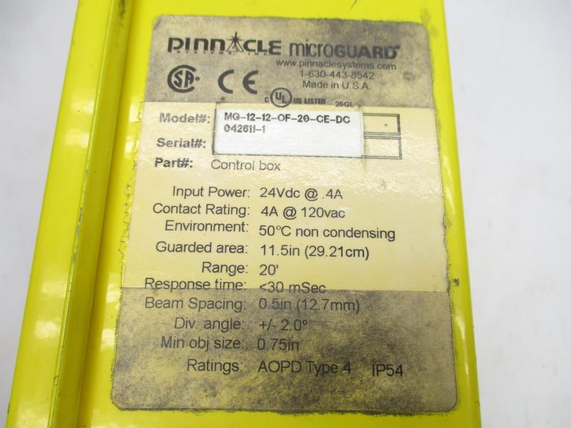 PINNACLE MG-12-12-OF-20-CE-DC  24VDC 4A UNMP