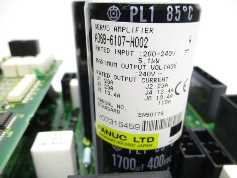 FANUC A06B-6107-H002 200-240V 110A NSMP