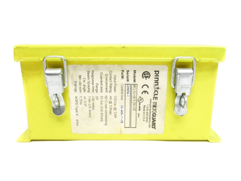 PINNACLE MG-52-0F1-20-CE 120VAC 4A NSNP