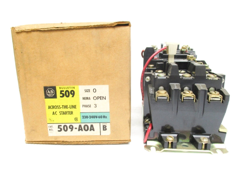 ALLEN BRADLEY 509-AOA SER. B 230-240V (BR/YL) NSMP