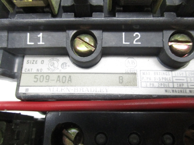 ALLEN BRADLEY 509-AOA SER. B 230-240V (BR/YL) NSMP
