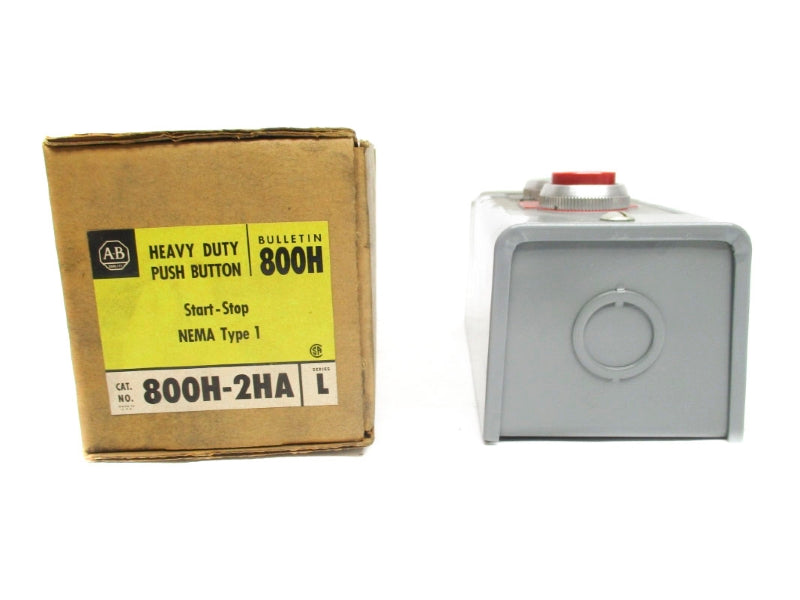 ALLEN BRADLEY 800H-2HA SER. L (BR/YL) NSMP