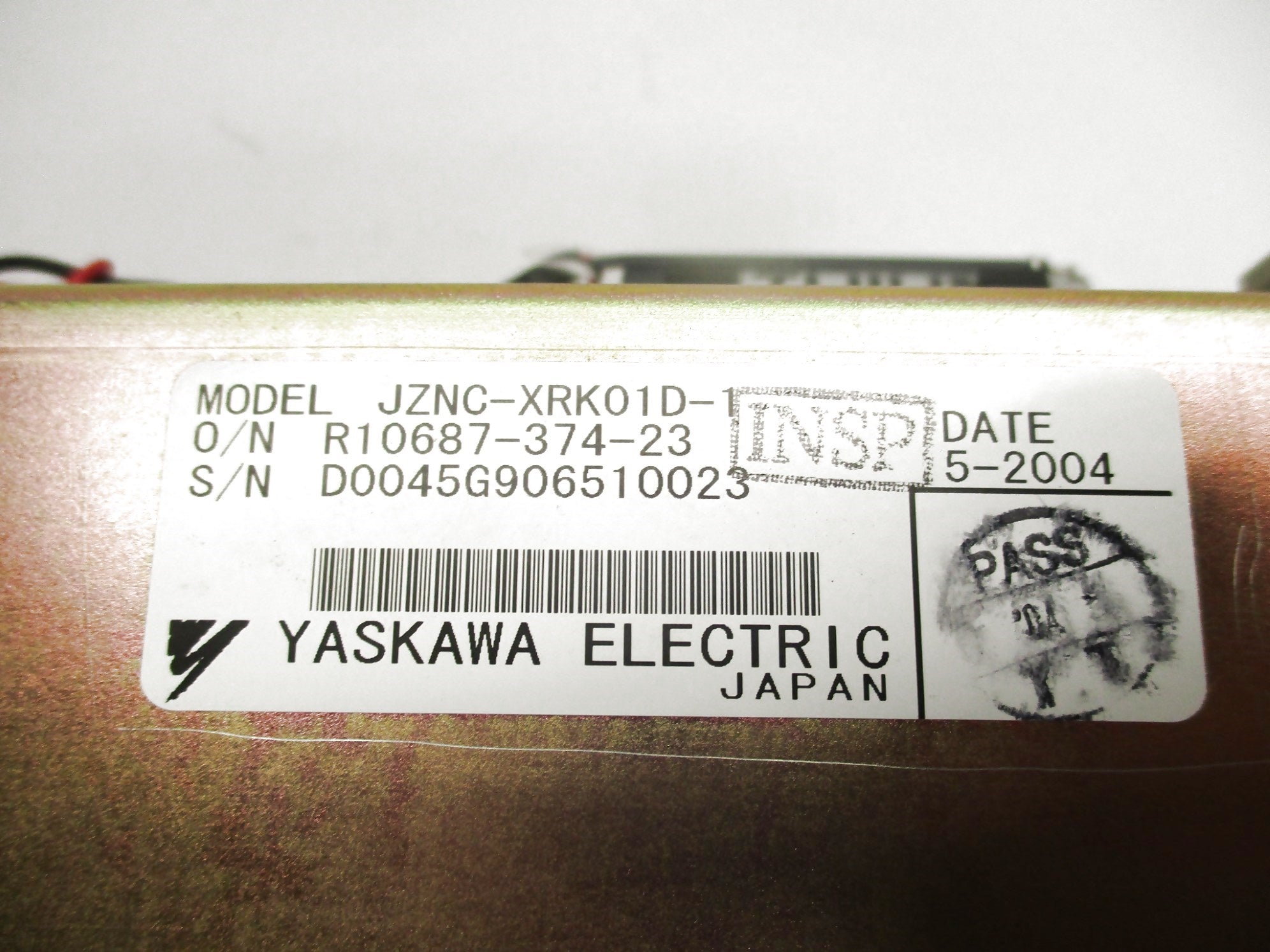 YASKAWA JZNC-XRK01D-1 NSNP
