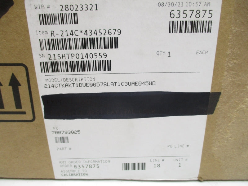 ROSEMOUNT 214CTKAKT1DUE0057SLAT1C3UAE045WD NSFS