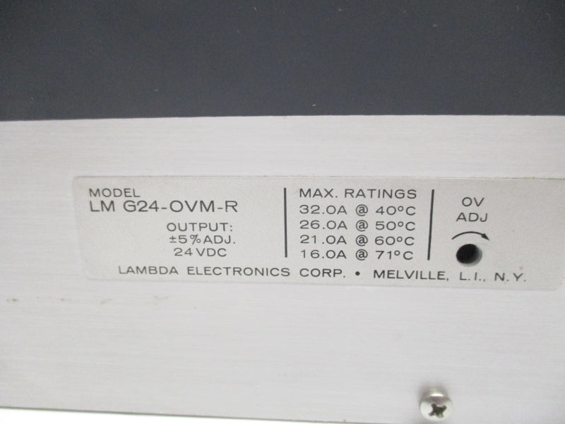 LAMBDA LMG24-OVM-R 105-132V 32A NSNP