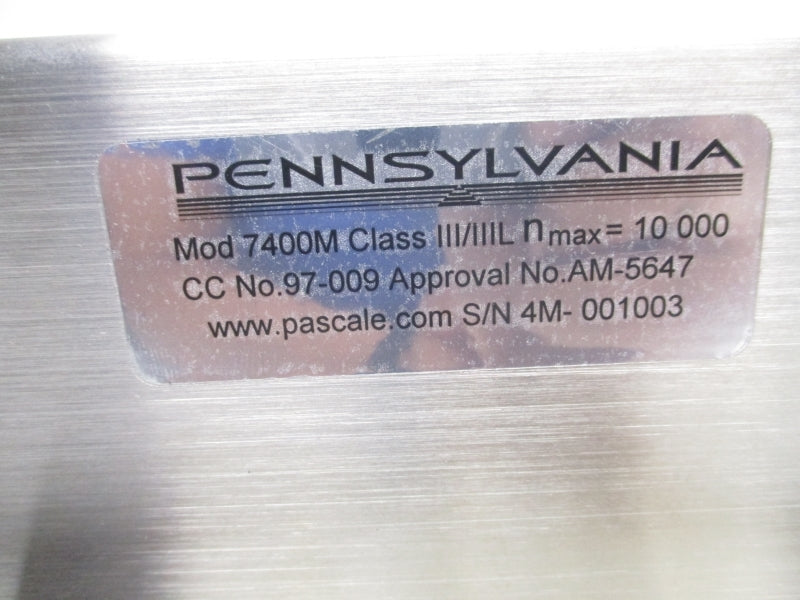 PENNSYLVANIA 7400M NSMP