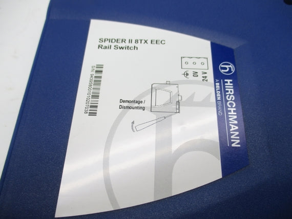 HIRSCHMANN SPIDERII8TXEEC 943958-001 9.6-32VDC NSMP