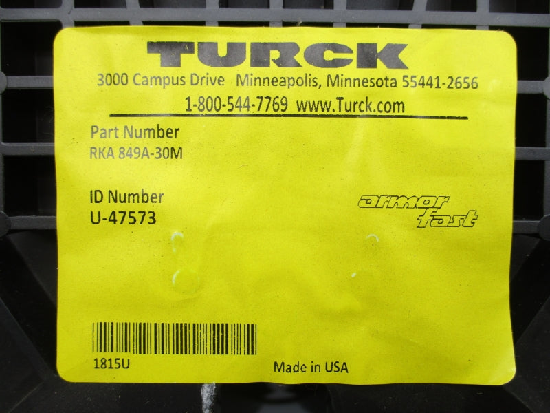 TURCK RKA849A-30M NSMP