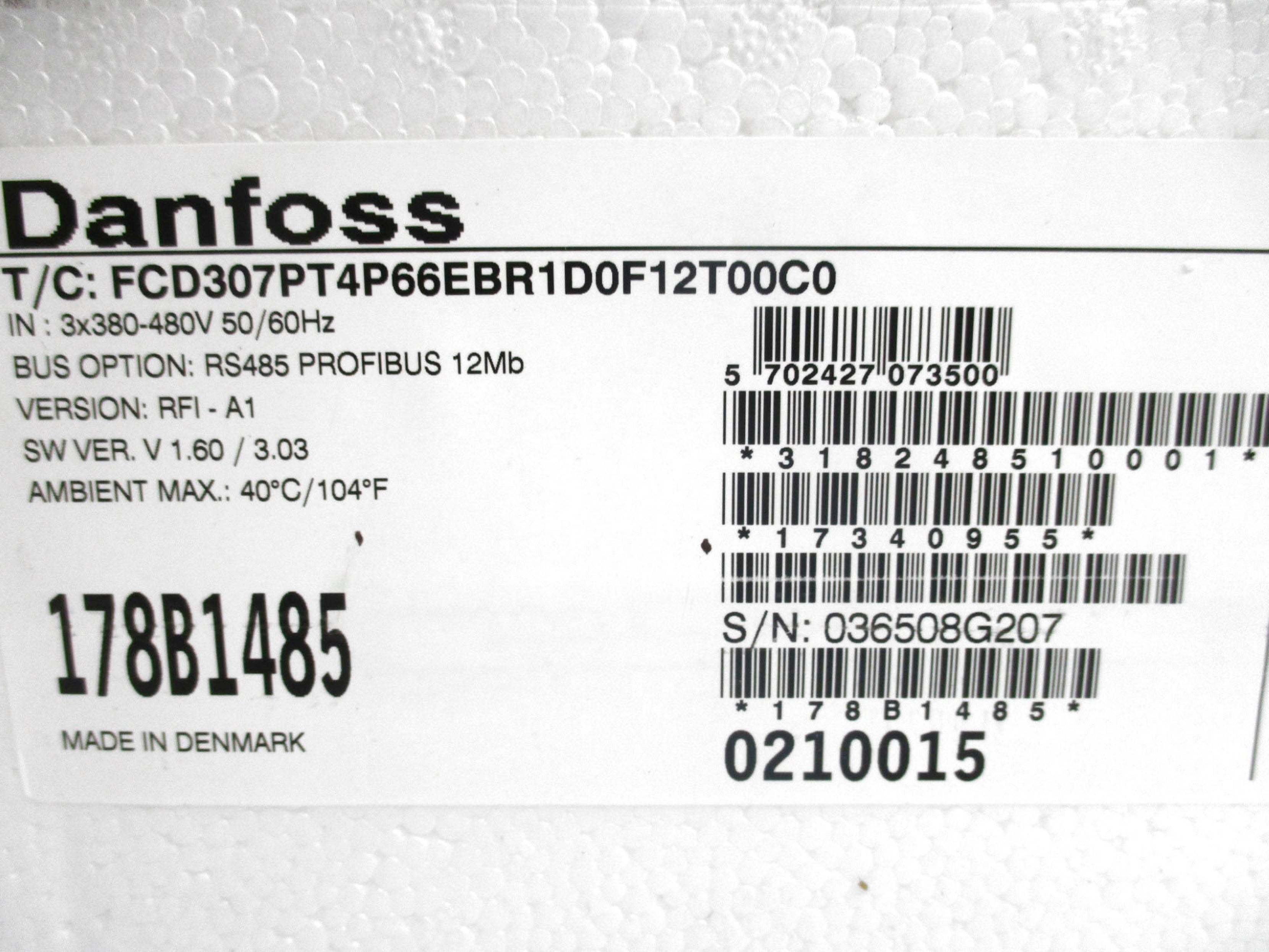 DANFOSS 178B1485 NSMP
