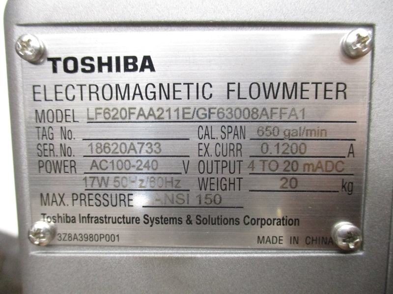 TOSHIBA LF620FAA211E/GF63008AFFA1 100-240VAC 0.1200A NSMP