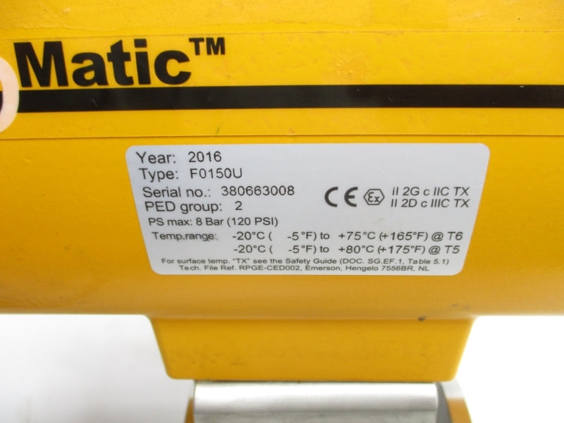 EL-O-MATIC F0150U 110-120V 120PSI 1" NSNP