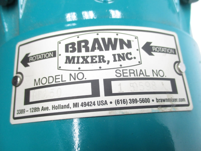BRAWN MIXER BD150 460V 5A NSNP