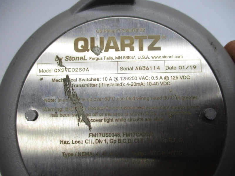 EL-O-MATIC FS0100-NU40CWALTN-L19LKA-00XX 125/250VAC 10A 1" UNMP