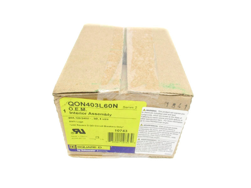 SQUARE D QON403L60N SER. 2 120/240V 60A NSFS