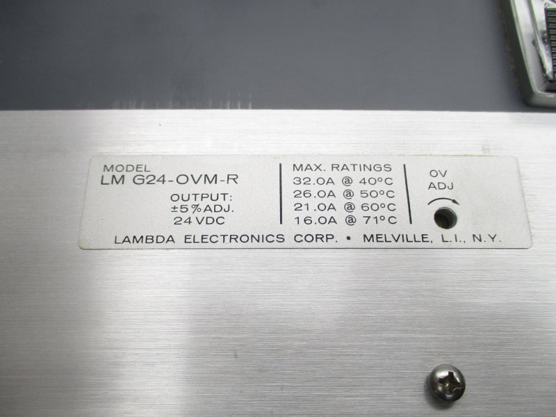 LAMBDA LMG24-OVM-R 105-132V 32A NSMP
