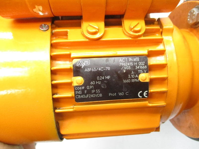 PROMINENT FLUID CONTROLS SICAHM12090PVT1570D110 115V 3.1A 145PSI UNMP