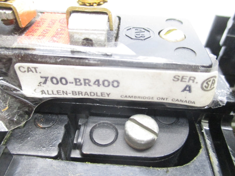 ALLEN BRADLEY 700-BR400 SER. A 120V 10A UNMP