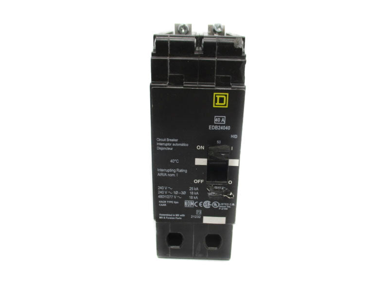 SQUARE D EDB24040 277V 40A (AS PICTURED) NSNP