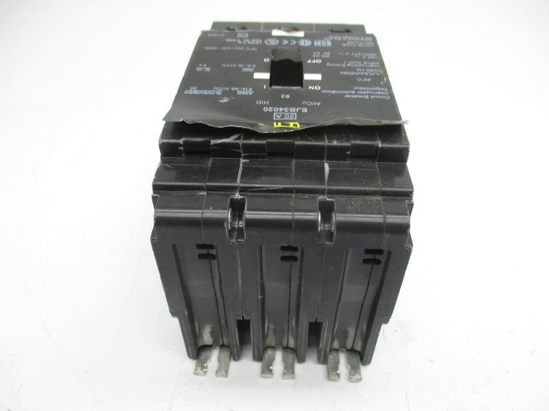 SQUARE D EJB34020 277V 20A NSNP