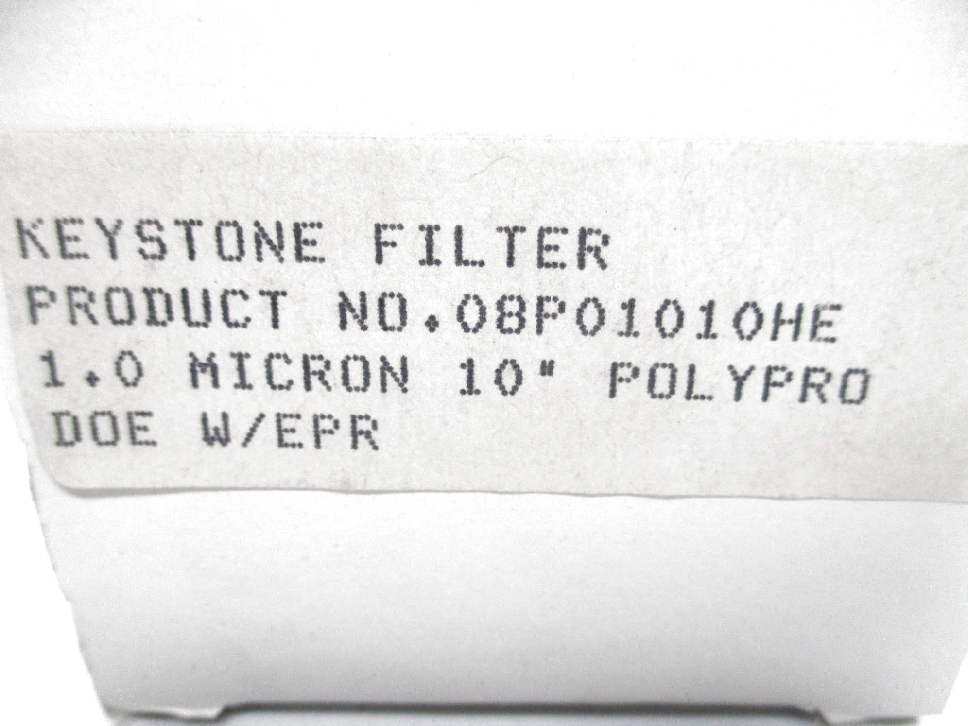 KEYSTONE FILTERS 08P01010HE NSMP