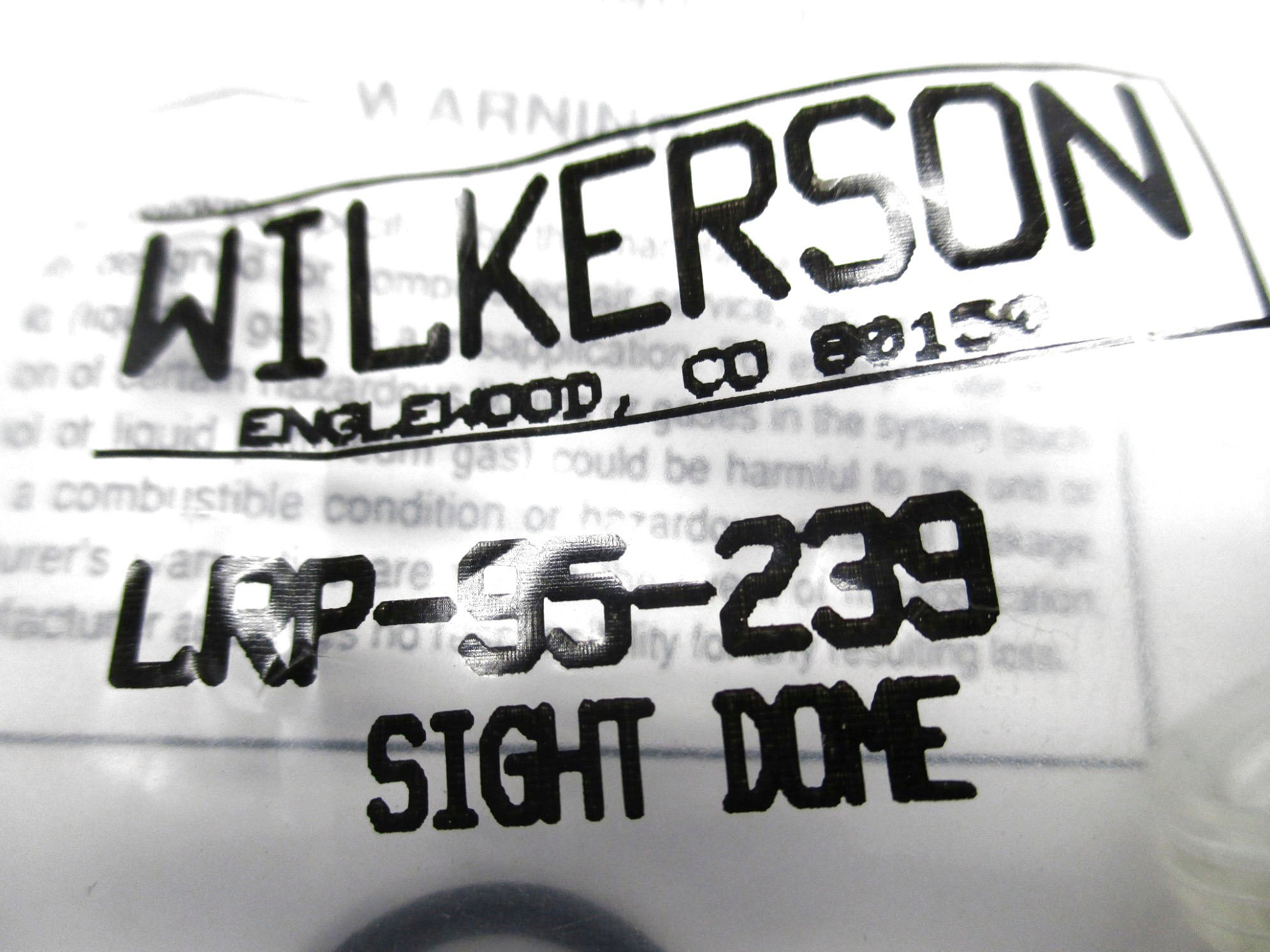 WILKERSON LRP-95-239 NSMP