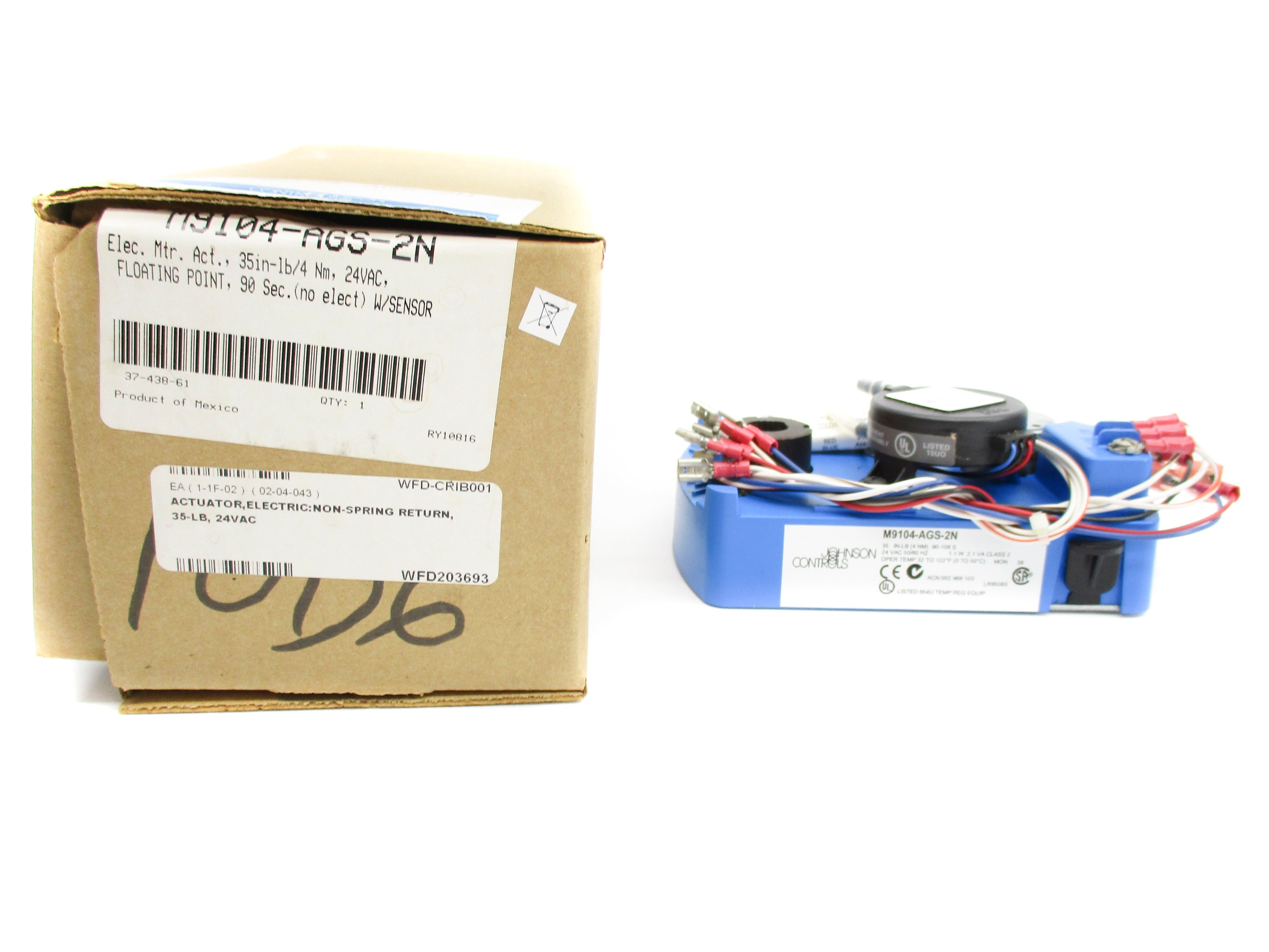 JOHNSON CONTROLS M9104-AGS-2N NSMP