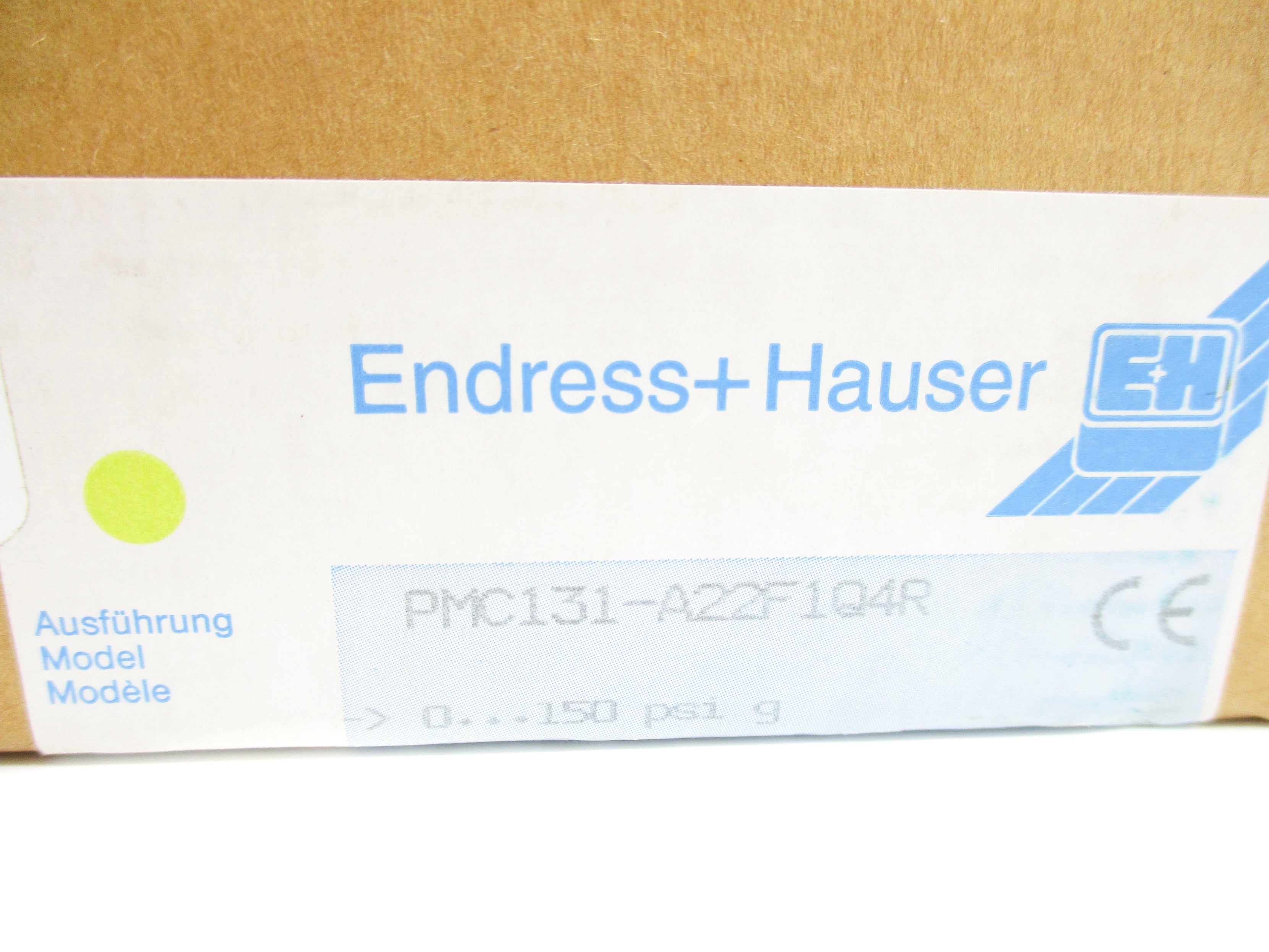 ENDRESS+HAUSER PMC131-A22F1Q4R 0-150PSIG NSMP