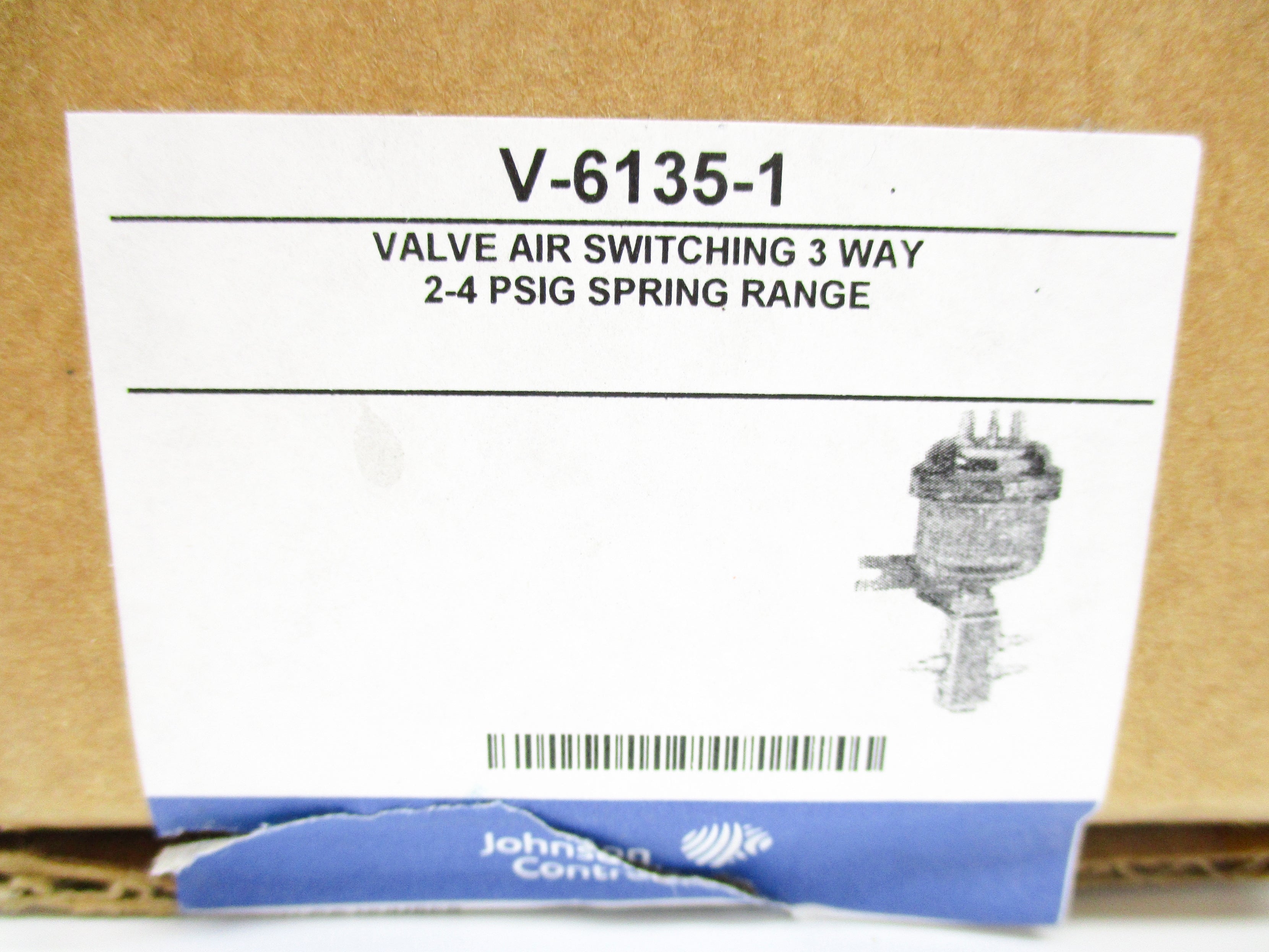 JOHNSON CONTROLS V-6135-1 2-4PSIG NSMP