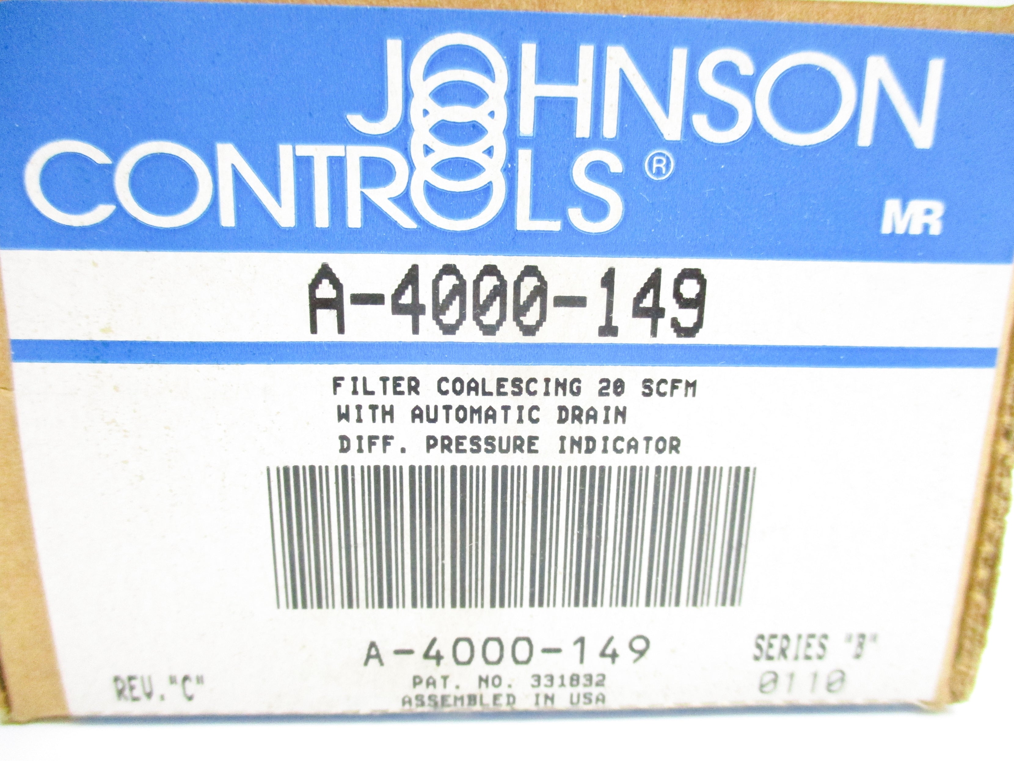 JOHNSON CONTROLS A-4000-149 NSMP