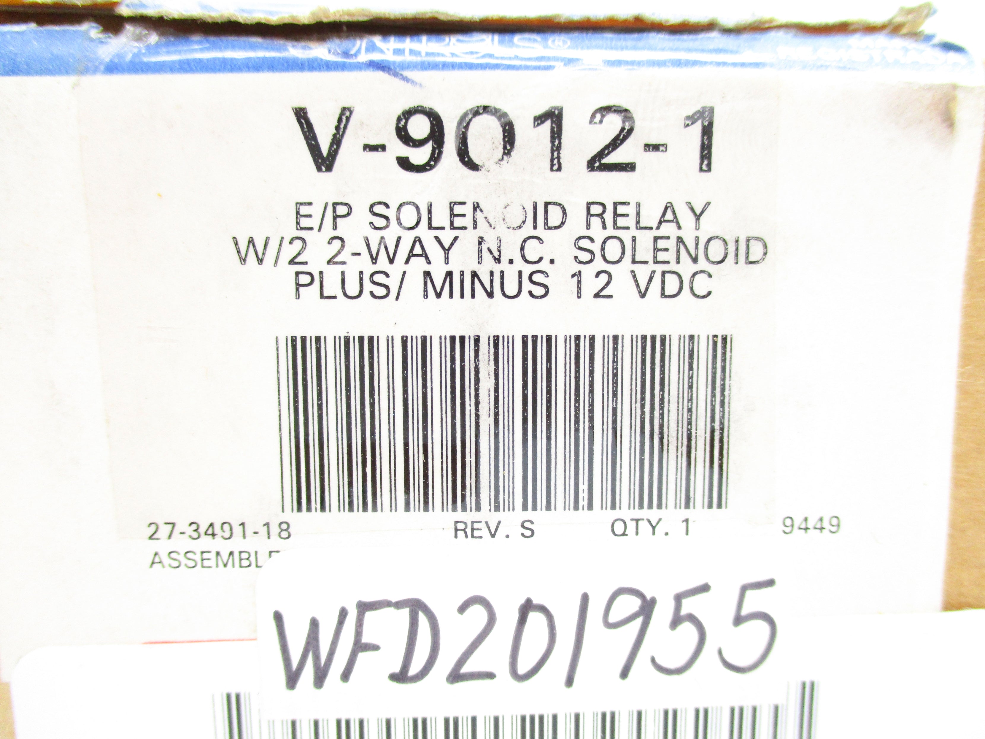 JOHNSON CONTROLS V-9012-1 NSMP