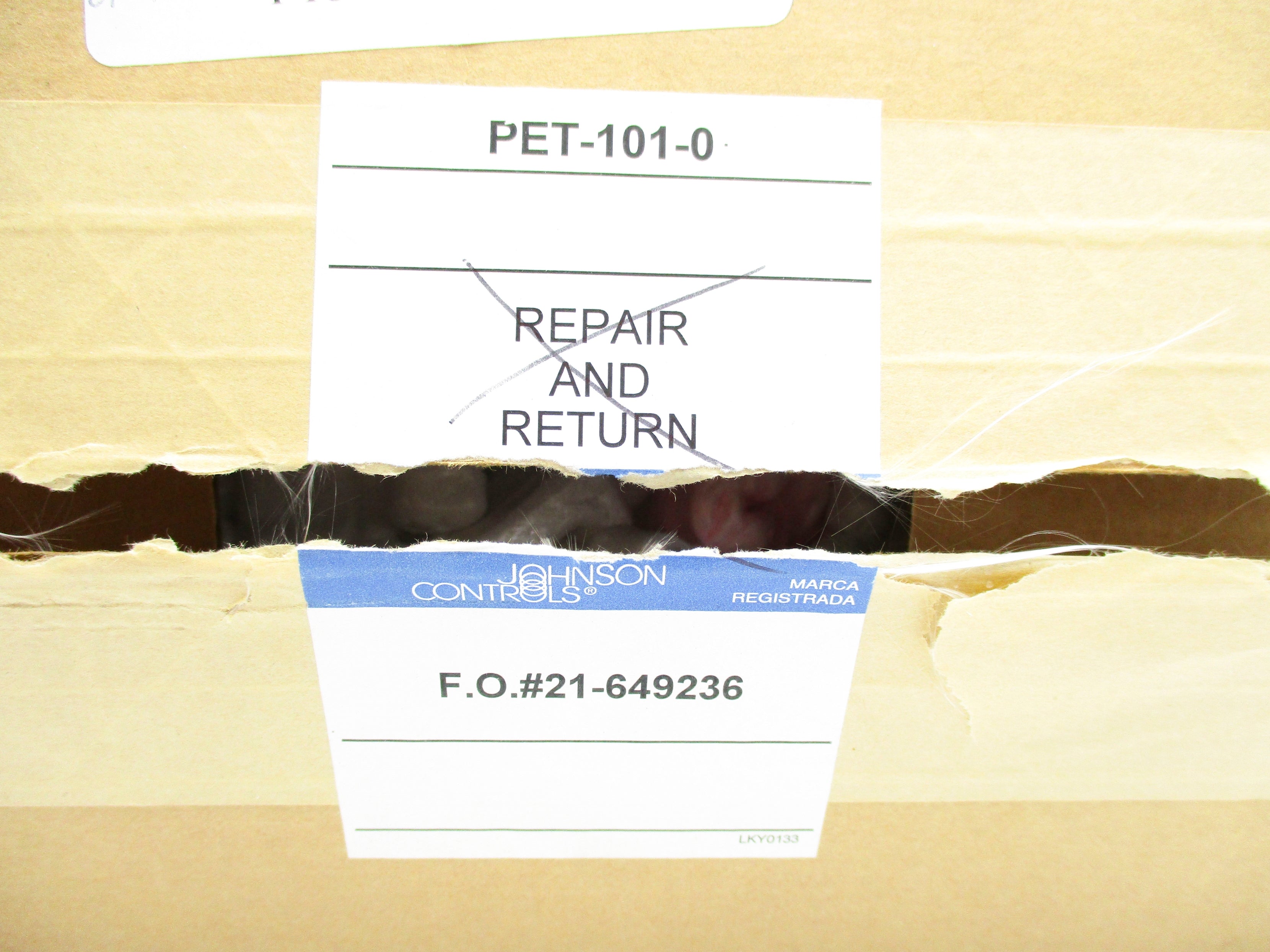 JOHNSON CONTROLS PET-101-0 REV. G REMAN