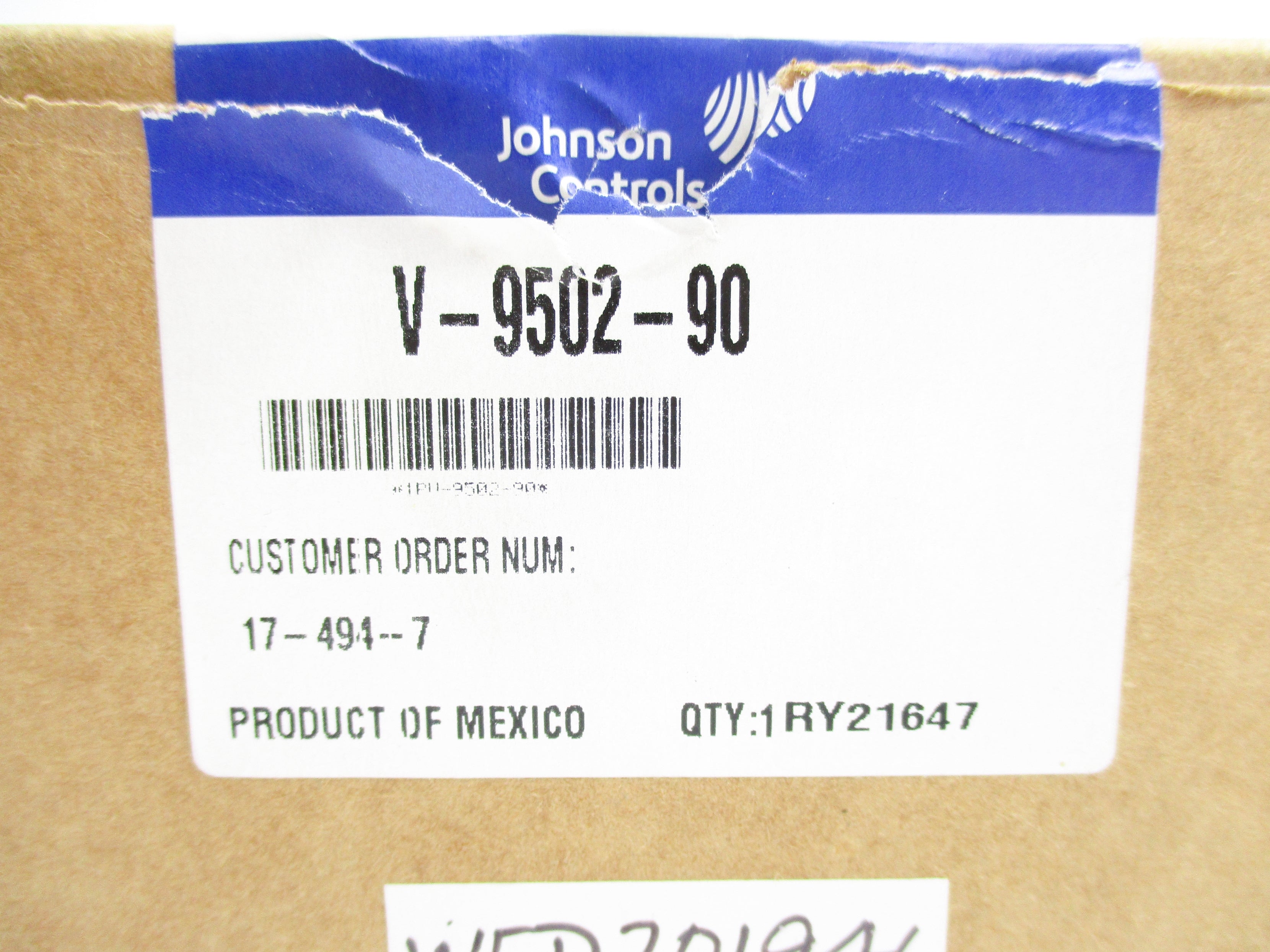 JOHNSON CONTROLS V-9502-90 NSMP