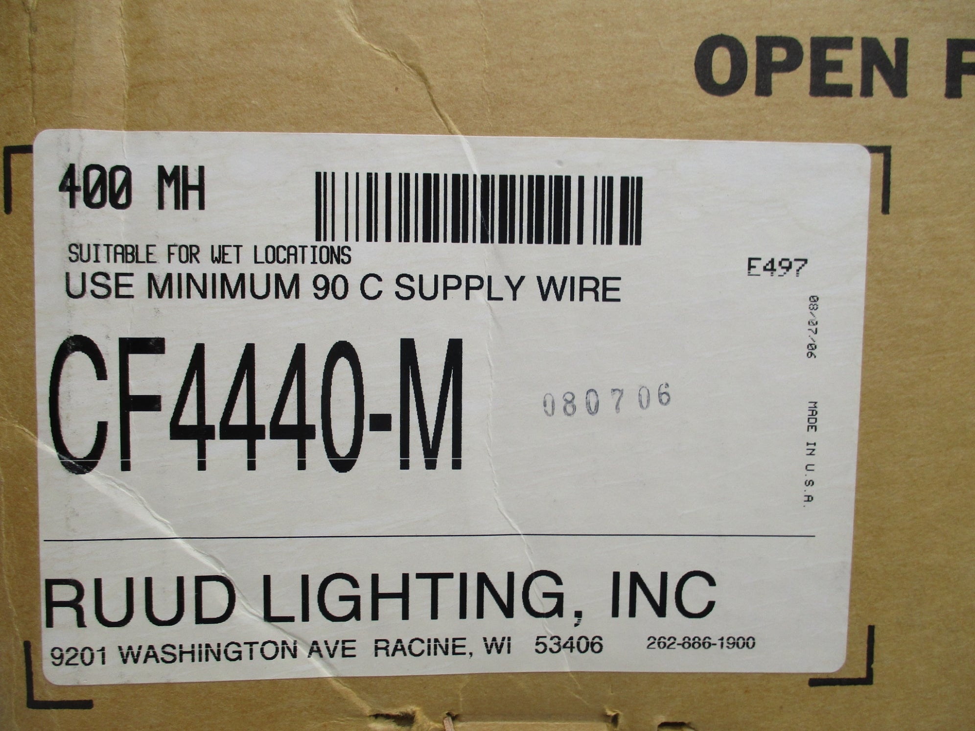 RUUD LIGHTING CF4440-M NSMP