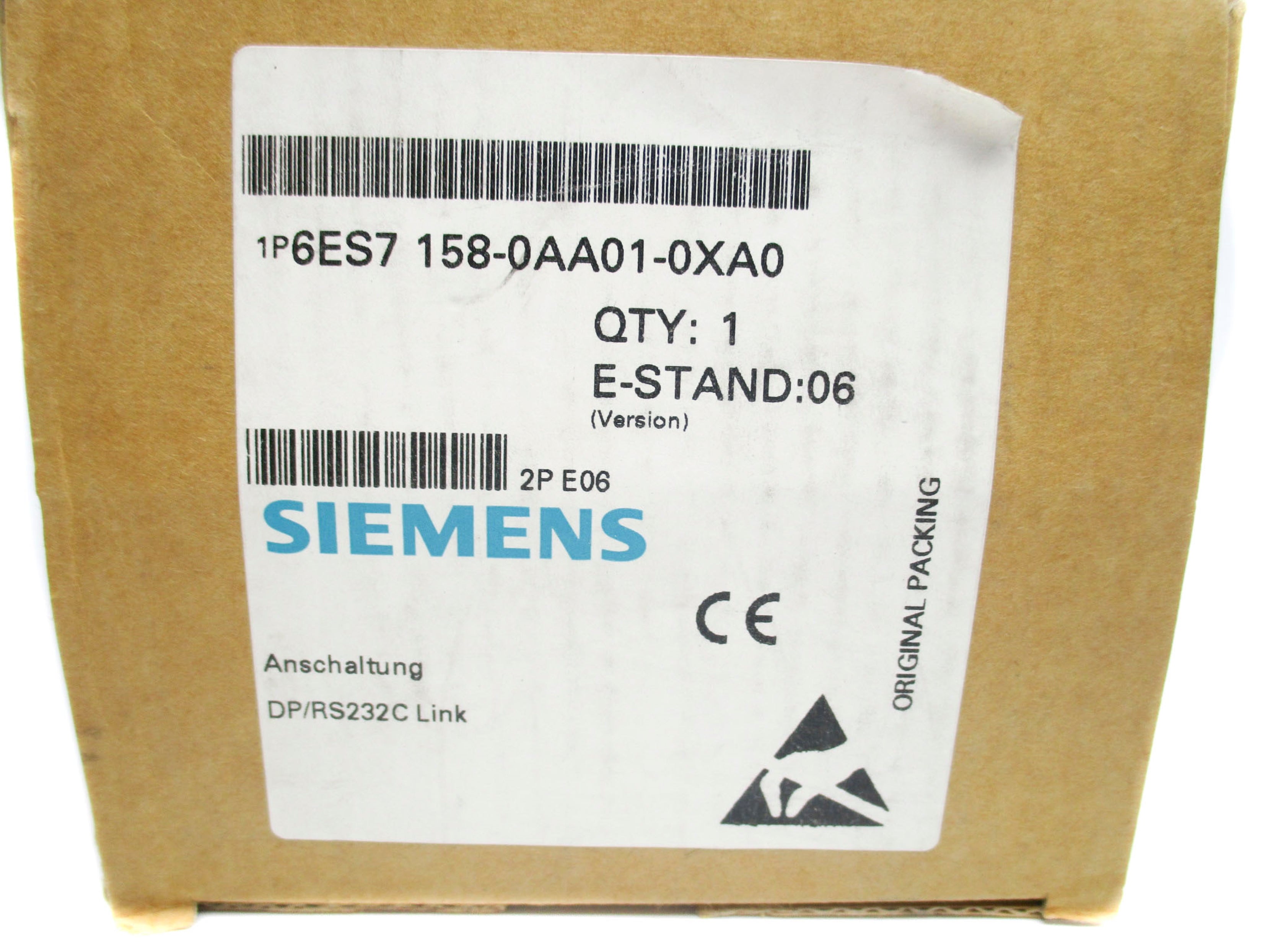 SIEMENS 6ES7158-0AA01-0XA0 NSMP