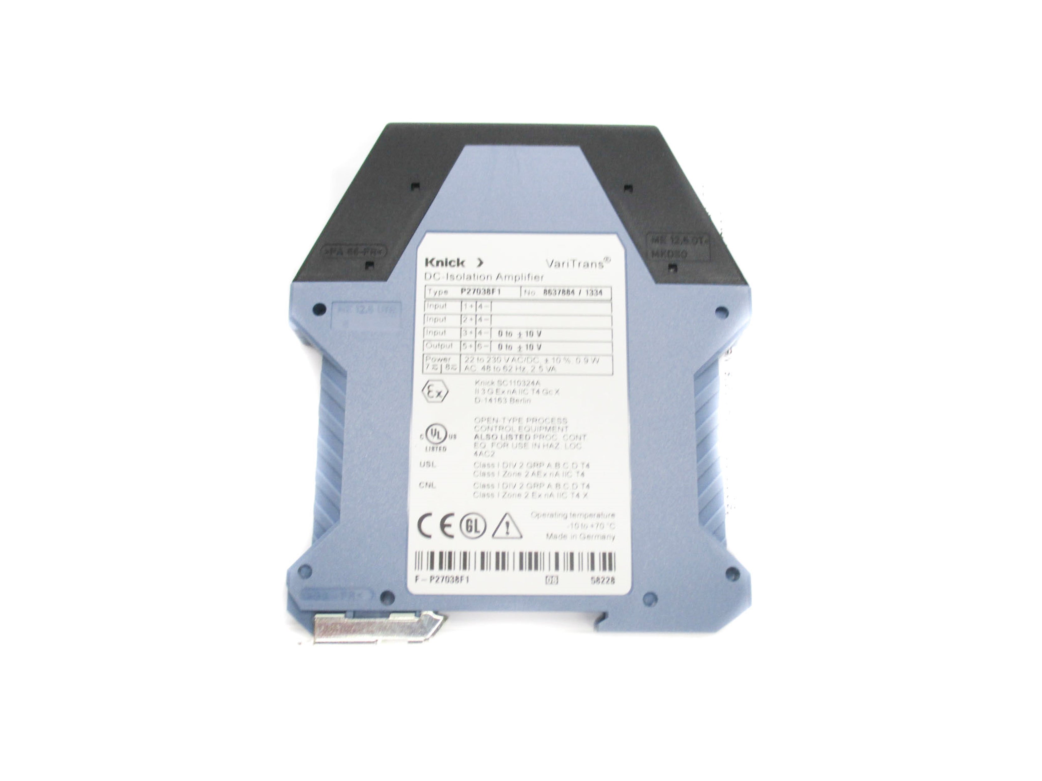 KNICK P27038F1 10V NSMP
