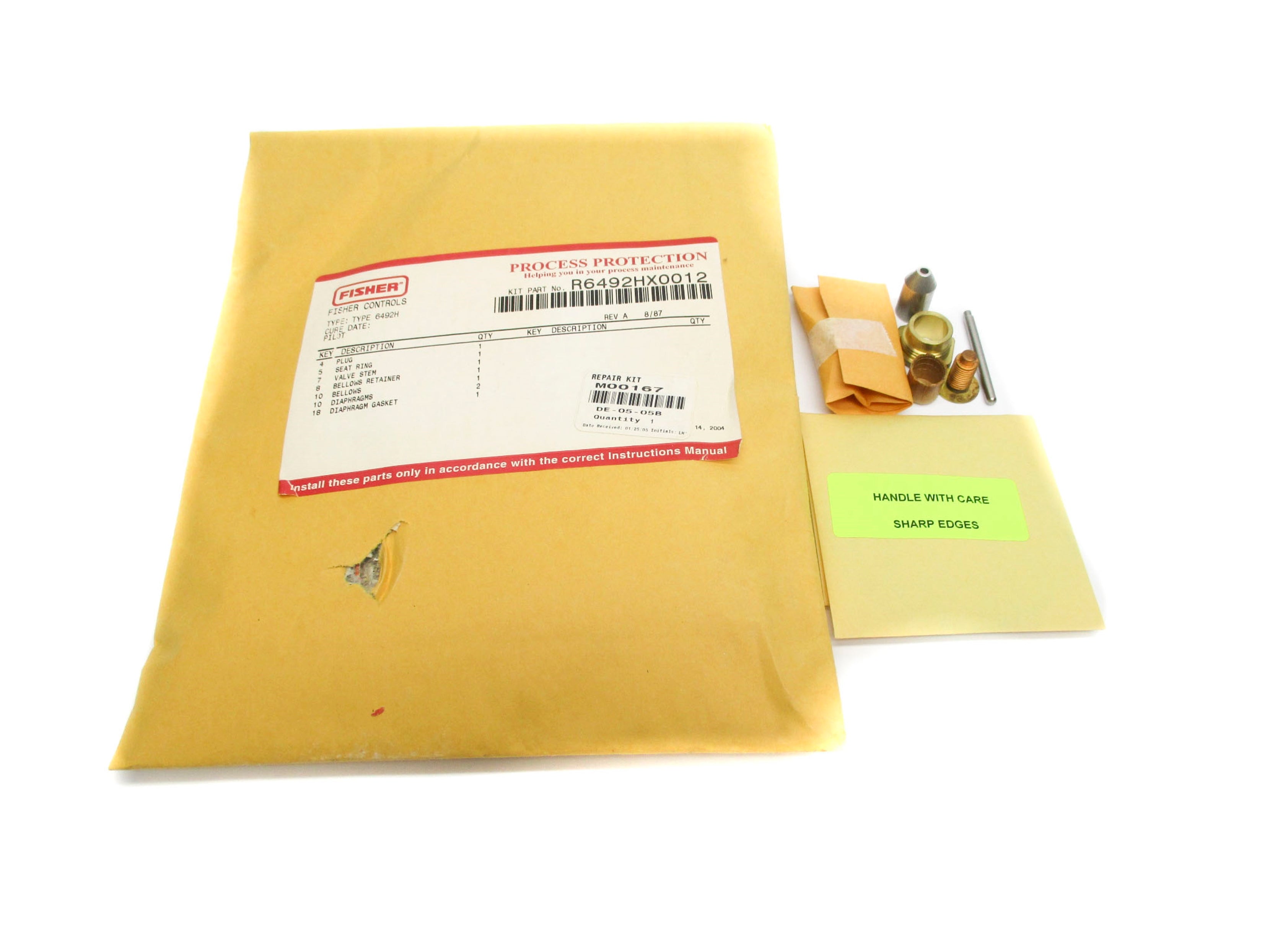 FISHER R6492HX0012 NSMP