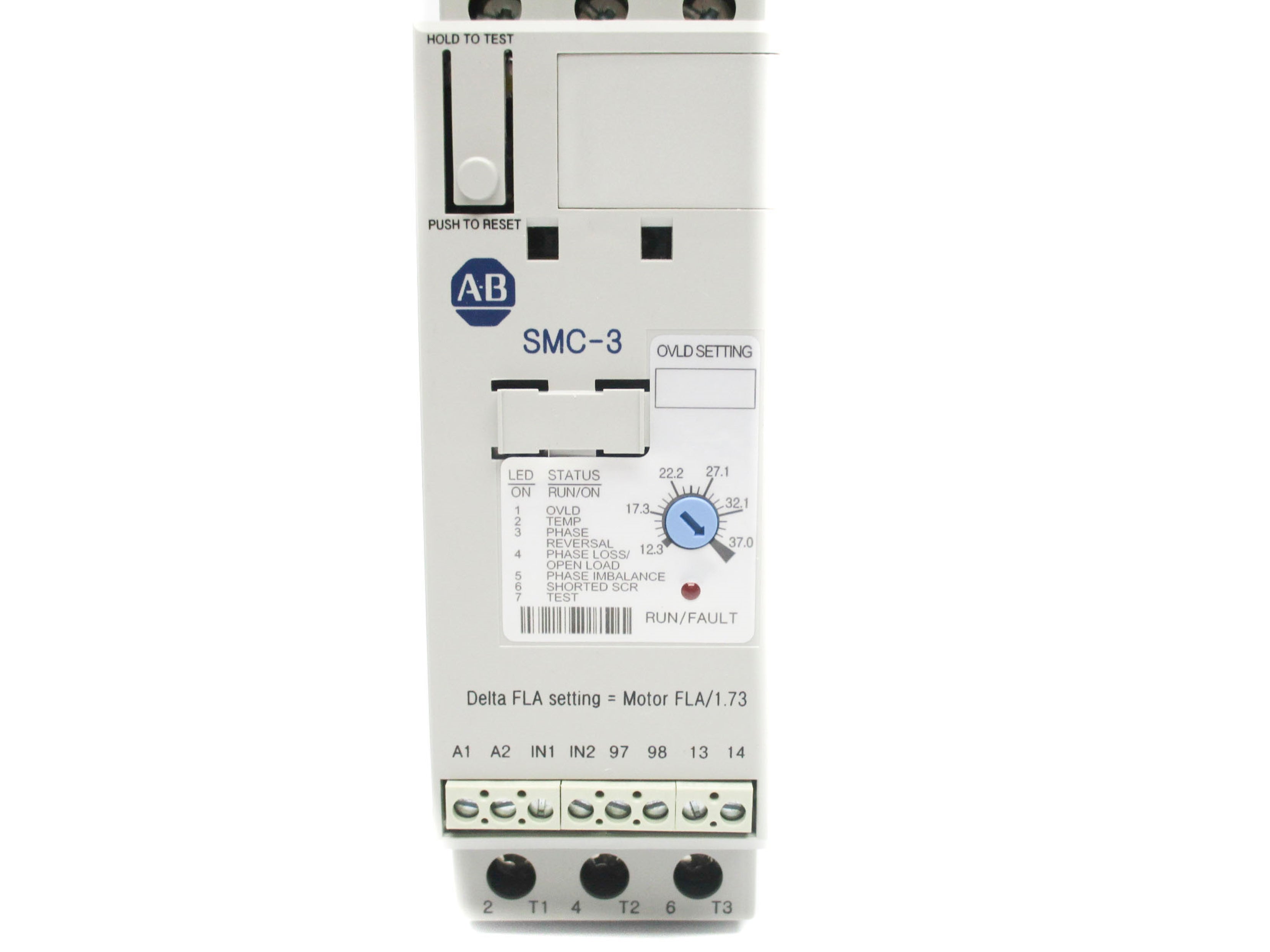 ALLEN BRADLEY 150-C37NBD SER. B F/W 2.11 200-480V (WH) NSMP