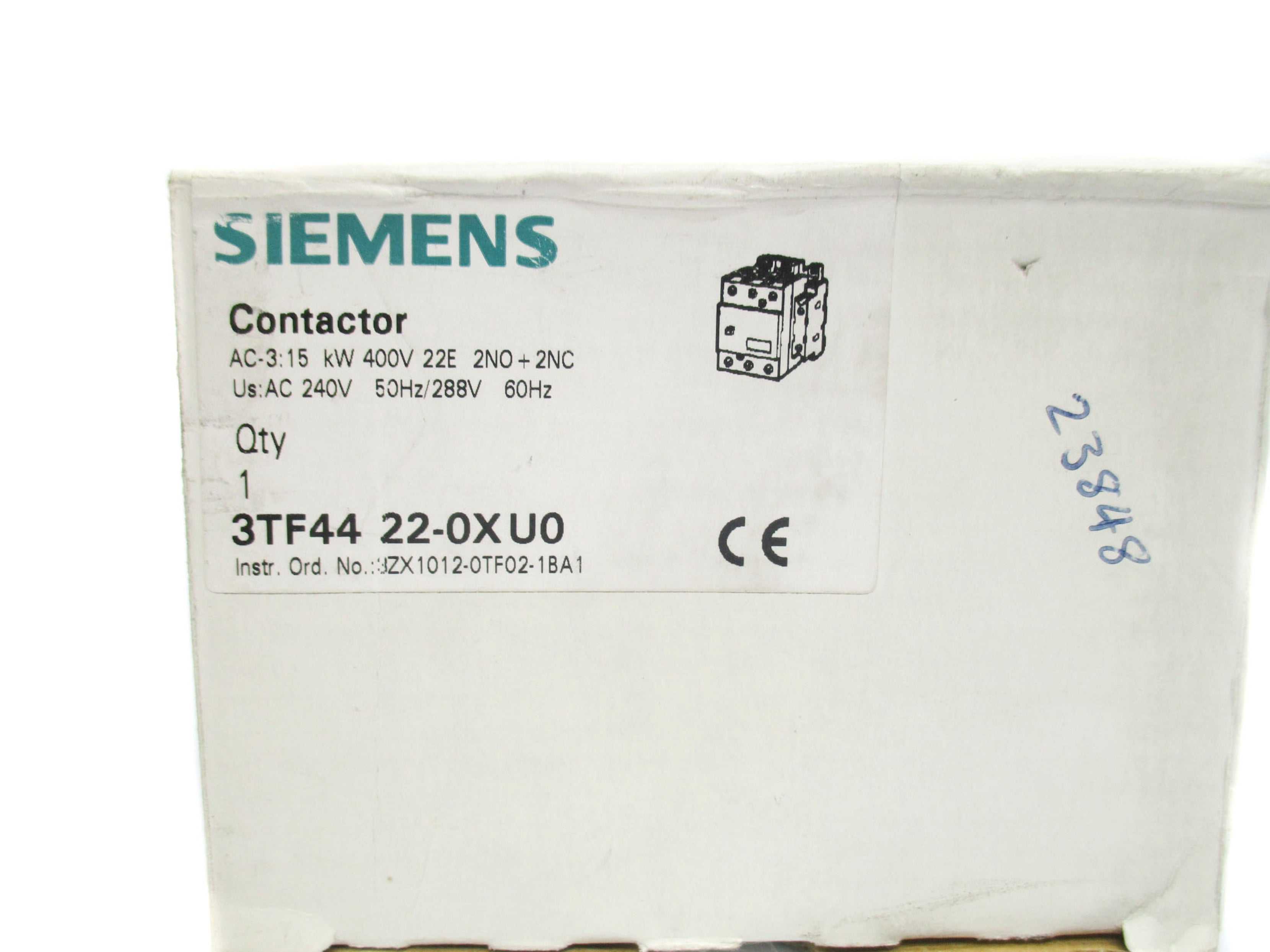 SIEMENS 3TF4422-0XU0 288V 55A NSMP