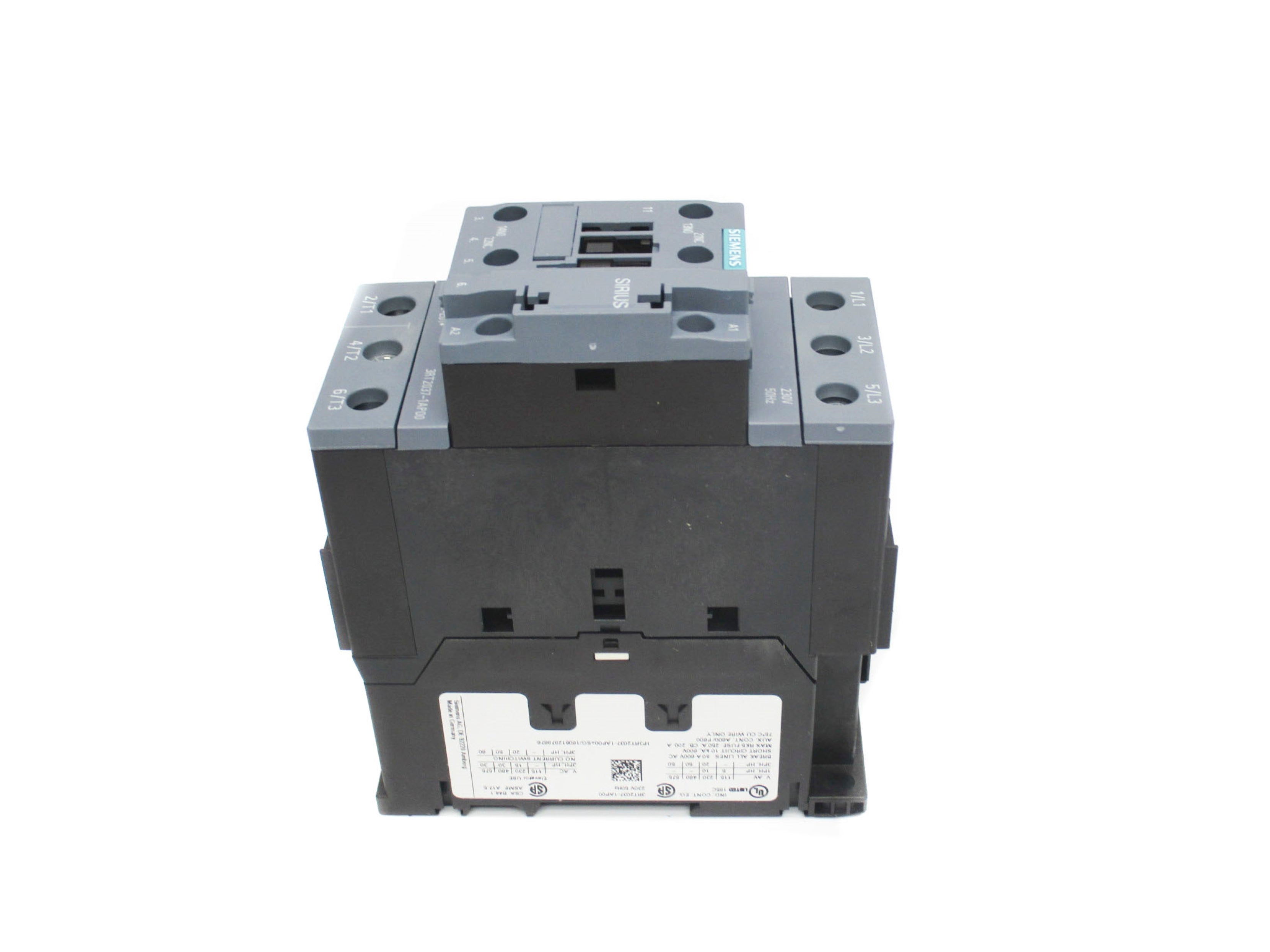 SIEMENS 3RT20371AP00  230V 65A NSMP